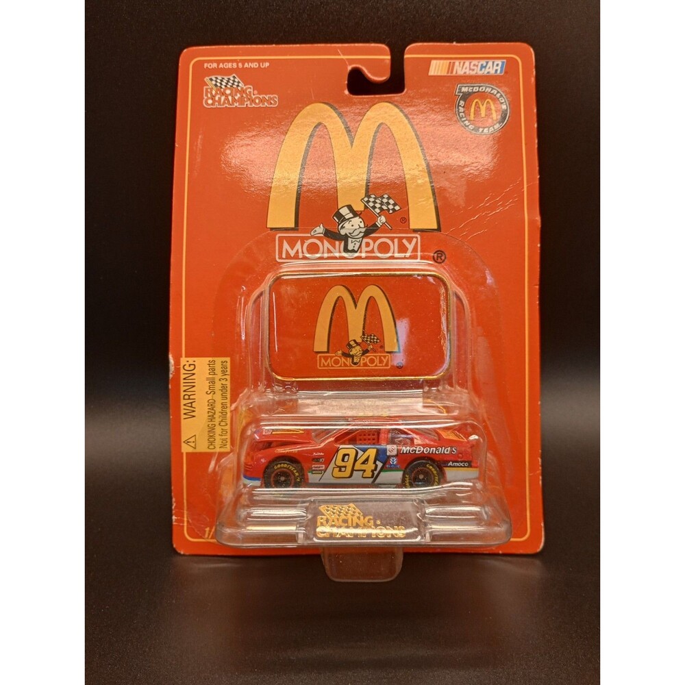 Racing Champions 1996 NASCAR #94 Bill Elliott McDonald's Monopoly 1:64 Details